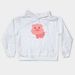 baby pig :) Kids Hoodie